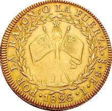 8 escudo 1826 So I 