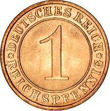 1 Reichspfennig 1929 E  