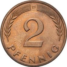 2 Pfennig 1950 D  