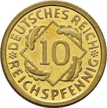 10 Reichspfennig 1935 G  