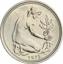 50 Pfennige 1972 D  