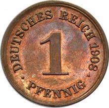 1 Pfennig 1908 F  