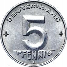 5 Pfennig 1952 E  