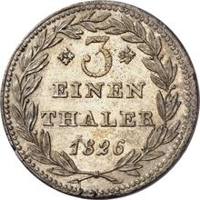 1/3 Thaler 1826   