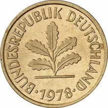 5 Pfennig 1978 G  