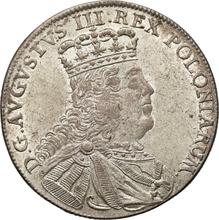 Tymf (18 groszy) 1753    "de corona"