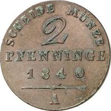 2 Pfennige 1840 A  