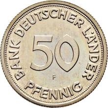 50 fenigów 1949 F   "Bank deutscher Länder"