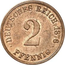 2 Pfennig 1876 G  