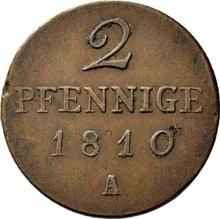 2 fenigi 1810 A  