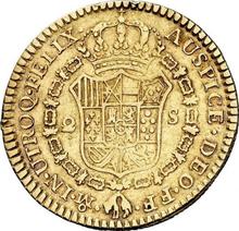 2 escudo 1783 Mo FF 