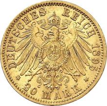 20 marcos 1895 G   "Baden"