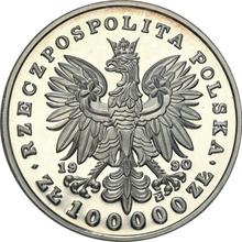 100000 złotych 1990    "Fryderyk Chopin"