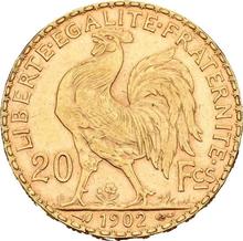 20 francos 1902 A  