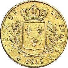 20 франков 1815 K  