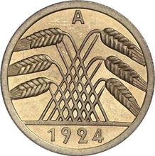 50 Rentenpfennig 1924 A  
