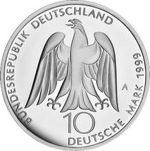 10 марок 1999 A   "Гёте"
