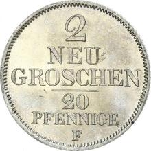 2 Neu Groschen 1848  F 