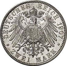 2 марки 1907 J   "Гамбург"