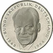 2 marki 1996 J   "Willy Brandt"