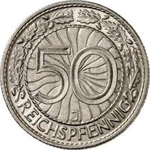50 Reichspfennig 1935 J  