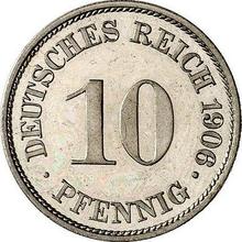 10 fenigów 1906 A  