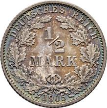 1/2 марки 1905 G  