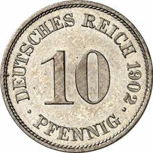 10 Pfennig 1902 A  