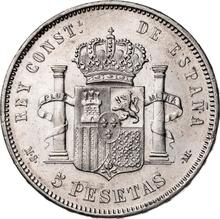 5 peset 1884  MSM 