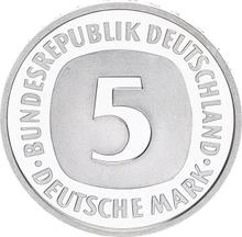 5 марок 1990 D  