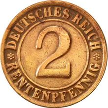 2 Rentenpfennigs 1924 G  