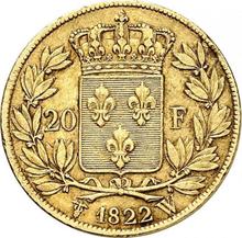 20 franków 1822 W  