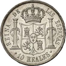 10 reales 1852   