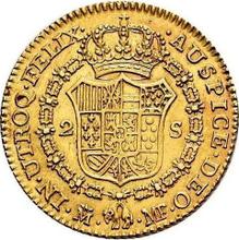 2 escudos 1788 M MF 