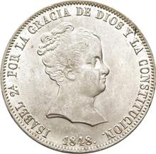20 Reales 1848 M CL 
