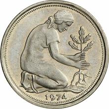 50 Pfennige 1974 F  