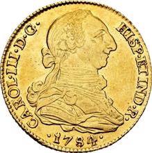 4 escudos 1784 S C 