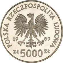 5000 złotych 1989 MW  BCH "Henryk Sucharski"