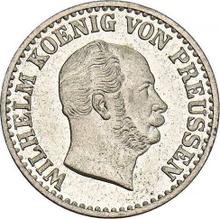 1 Silber Groschen 1872 C  