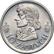 10 Zlotych 1958    "Tadeusz Kościuszko" (Probe)