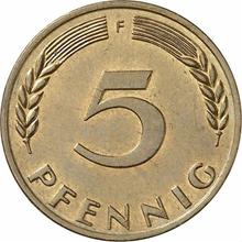 5 Pfennig 1968 F  