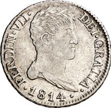 2 reales 1814 M GJ 