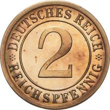 2 Reichspfennigs 1936 E  