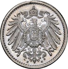 5 Pfennig 1915 E  