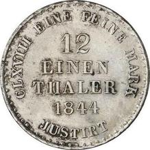 1/12 Thaler 1844  S 