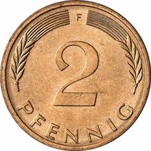 2 Pfennig 1974 F  
