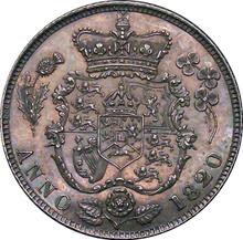 Sixpence 1820    (Pattern)