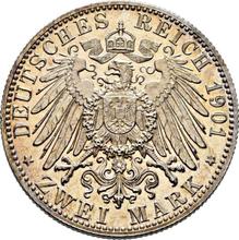 2 марки 1901 F   "Вюртемберг"