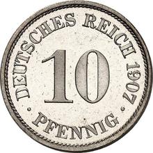 10 Pfennig 1907 A  