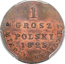 1 грош 1825  IB  "Z MIEDZI KRAIOWEY"